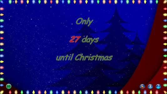 Onlive Clock Christmas Countdown