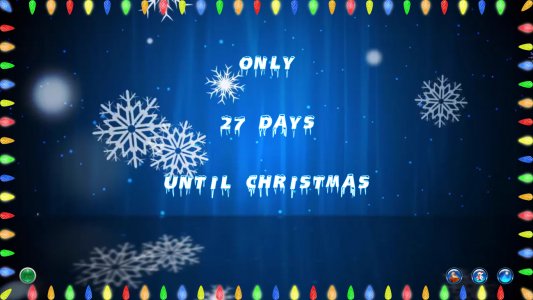 Onlive Clock Christmas Countdown