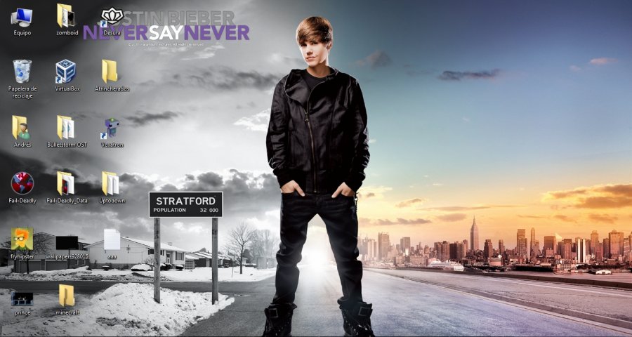 Justin Bieber Never Say Never Theme