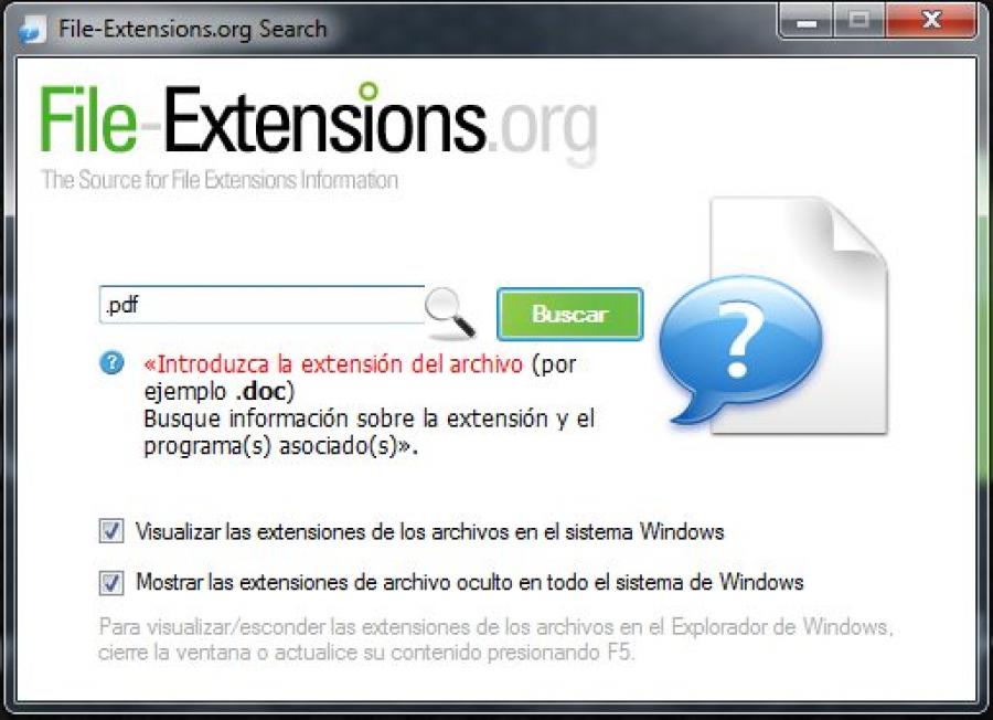 File-Extensions.org Search