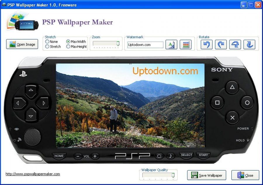 PSP Wallpaper Maker