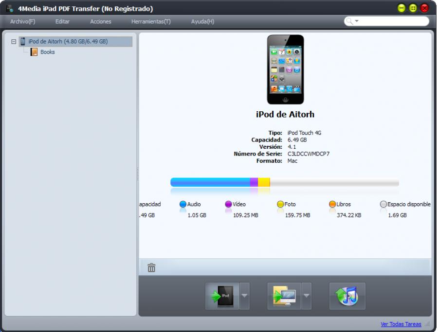 4Media iPad PDF Transfer