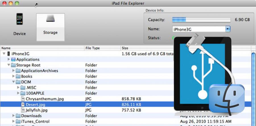 iPad File Explorer