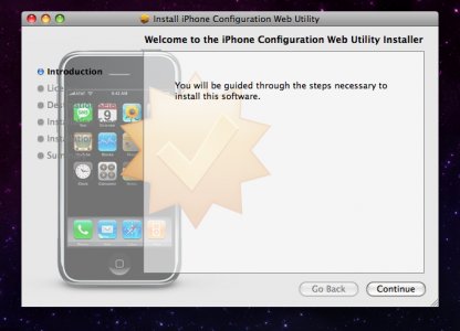 iPhone Configuration Web Utility