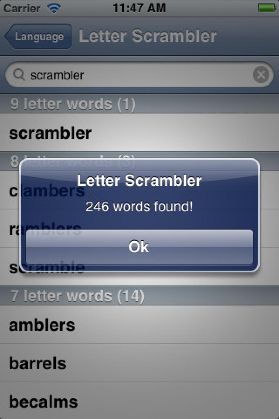 Letter Scrambler!