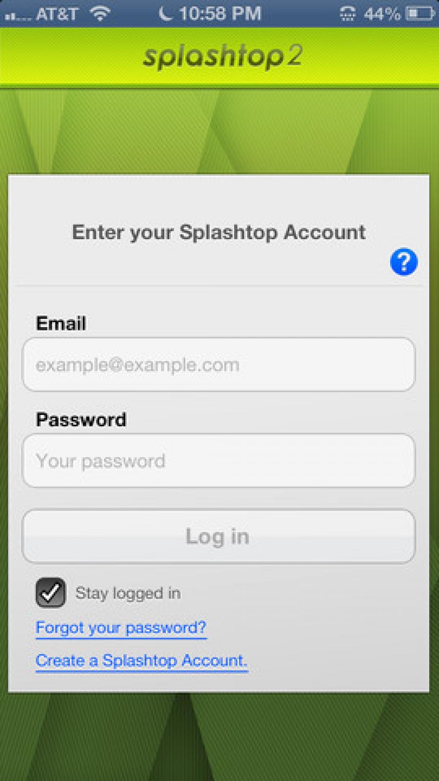 Splashtop 2 - Remote Desktop for iPhone & iPod