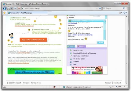 Windows Live Web Messenger